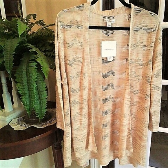 croft & barrow Sweaters - Croft & Barrow Lightweight Cardigan NWT XL